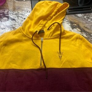 Colosseum ASU Gold Sweatshirt Hoodie